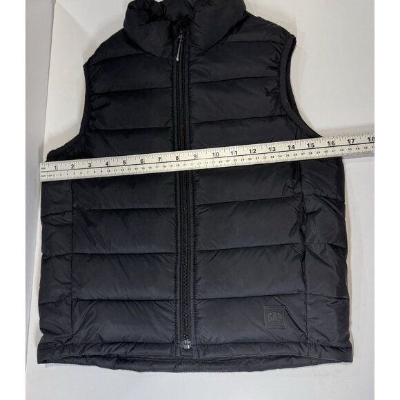GAP Kids Black Puffer Vest Size S (6-7) NEW Winter Jacket - Picture 7 of 10